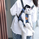 HOOPET Dog Carrier Backpack Stylish Travel Bag for Small Pets