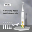 For Children Electric Toothbrush Cartoon Pattern Kids Ultrasonic