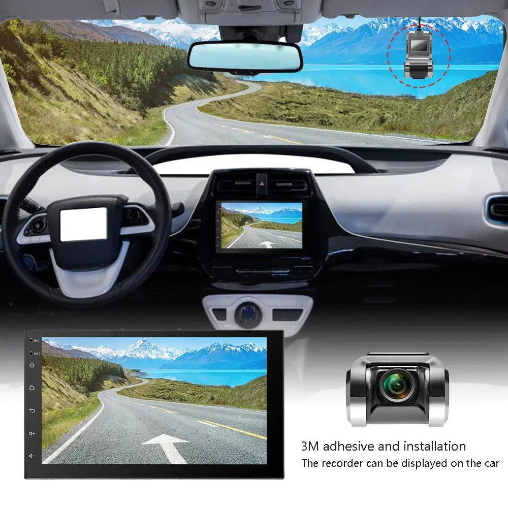 Podofo Dash Cam ADAS Car DVR With Advanced Collision Warning