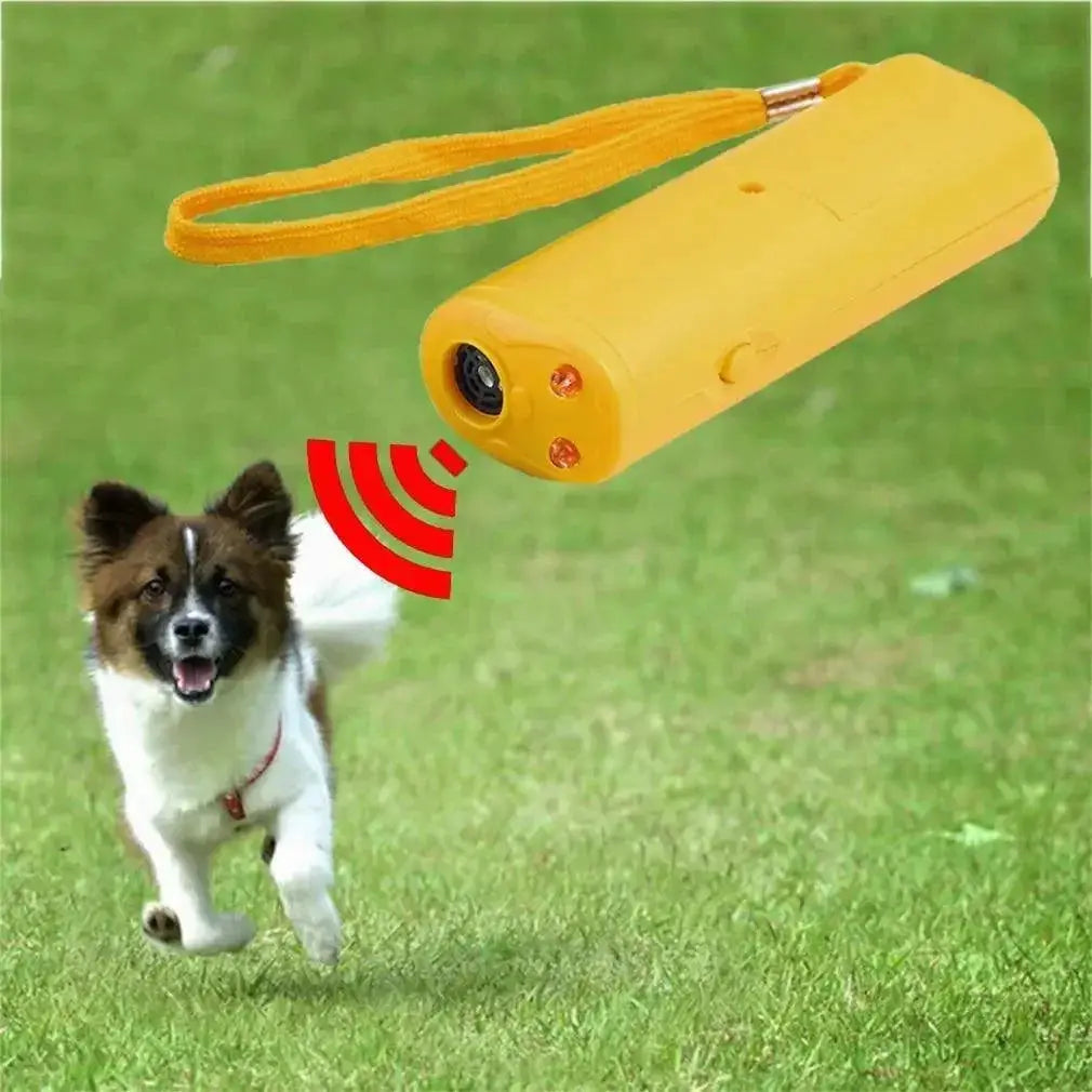 Ultrasonic Anti Barking Dog Trainer With LED Light