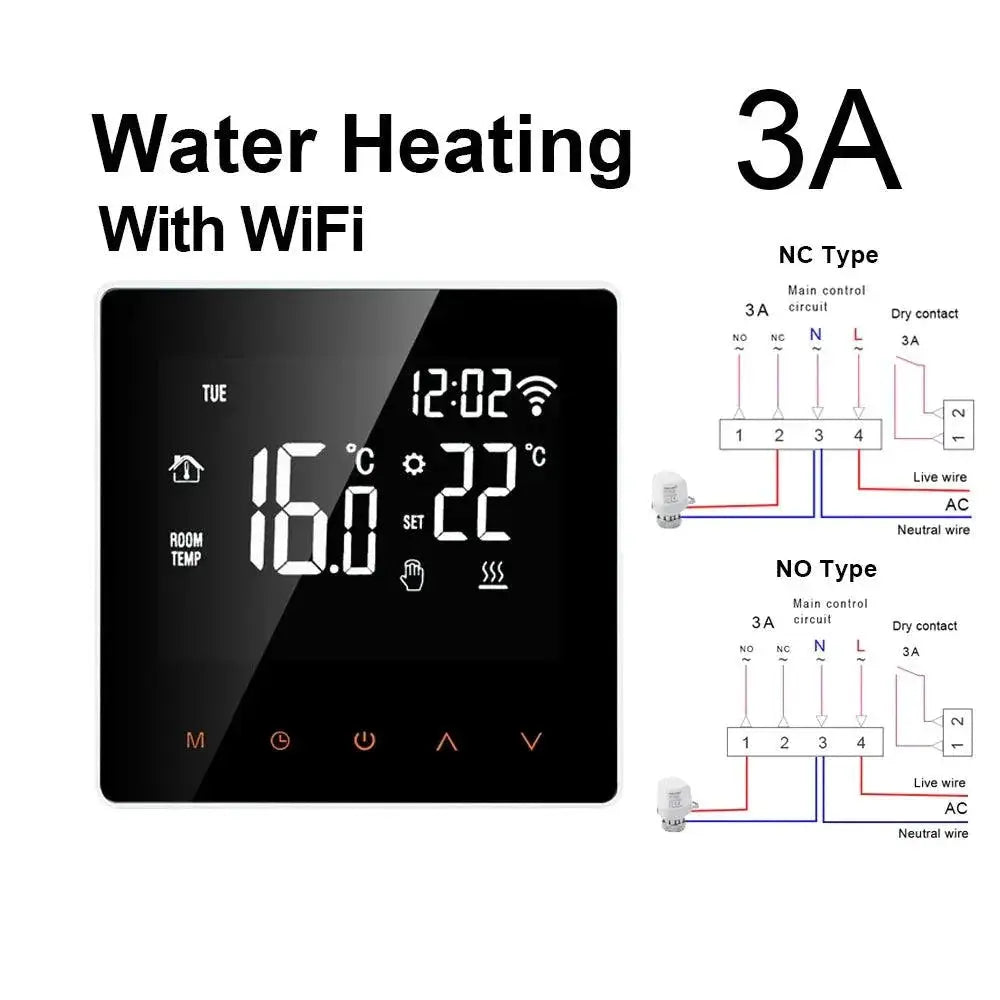 Thermostat for Office Use with App — WiFi WaterGas Boiler