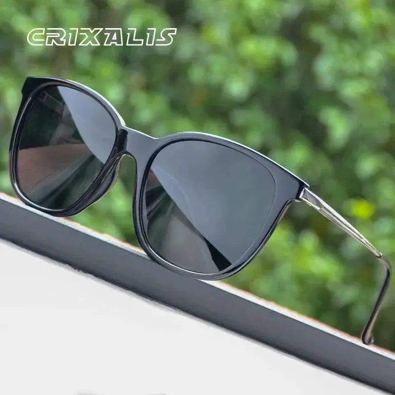 Chic Retro Square Polarized Sunglasses For Men And Women