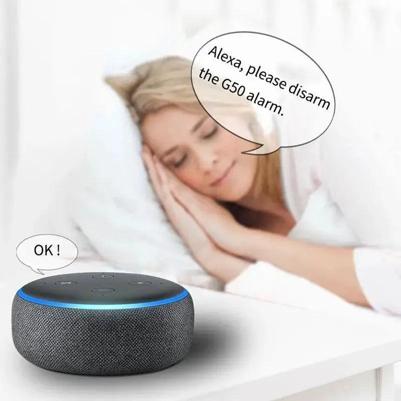 Home Security System Enhanced Protection RFID Alexa App