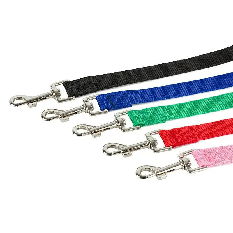 Nylon Dog Training Leash for Stylish and Secure Walks