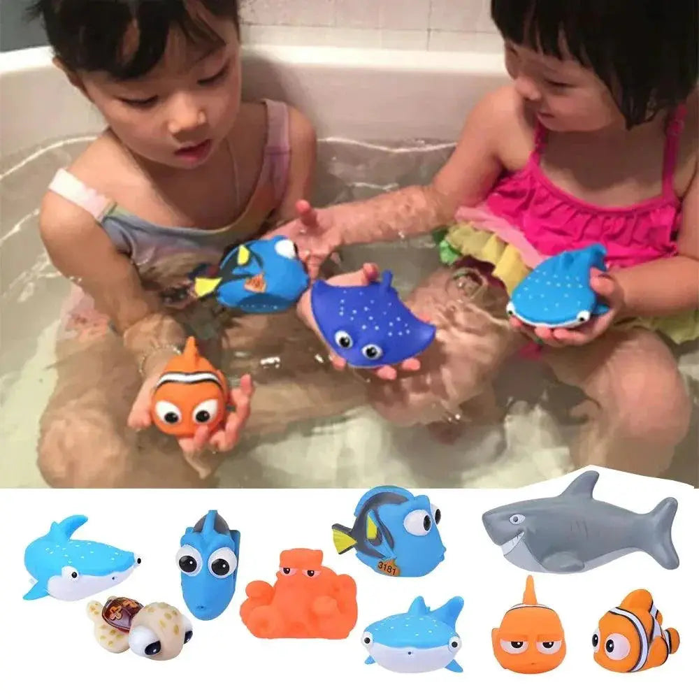 Finding Nemo Dory Bath Toys Interactive Rubber Animals