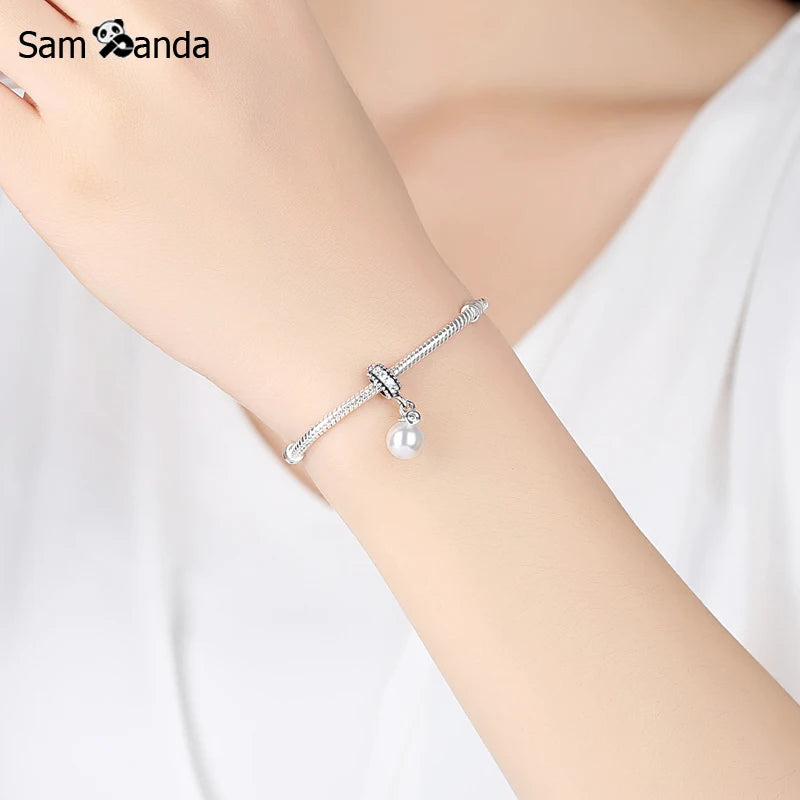 Authentic Sterling Silver Bead Charm
