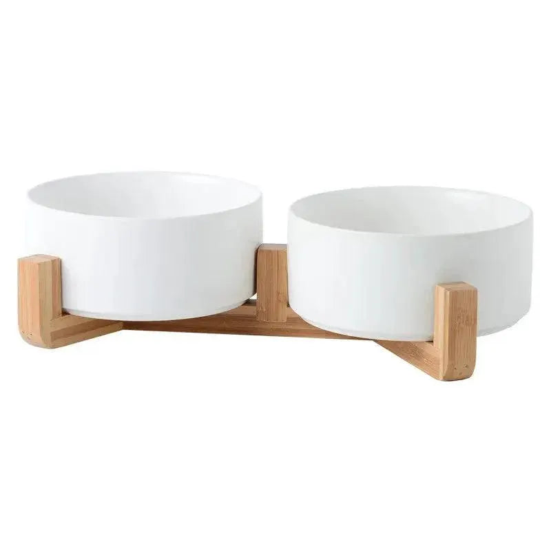 Eco Ceramic Pet Feeding Bowls for Pets — Green