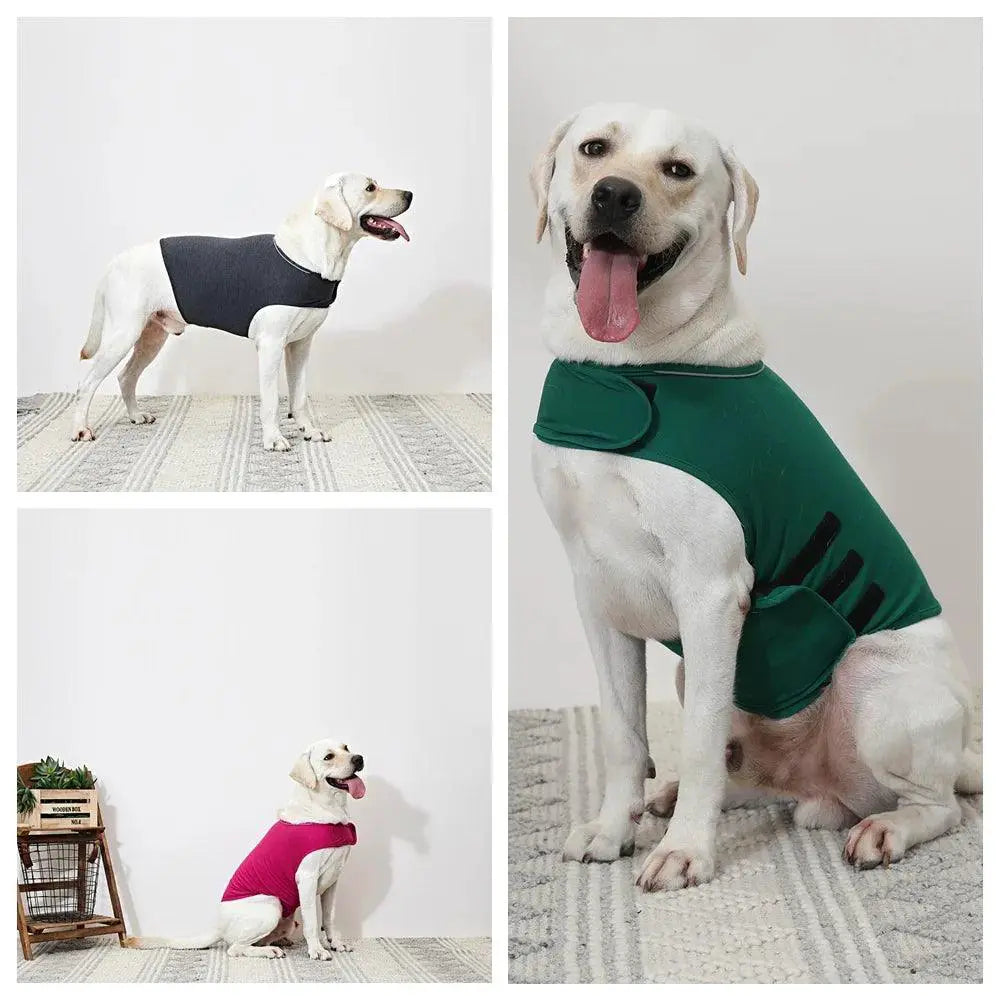 Anxiety Relief Thunder Shirt For Dogs Reflective Vest