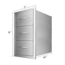 SucceBuy Stainless Steel Outdoor Kitchen