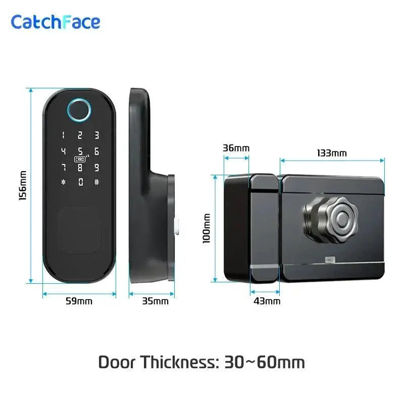 Smart Garden Door Lock Keyless Access Control System