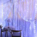 Enchanting Christmas Fairy Lights Curtain with 8 Modes Decor