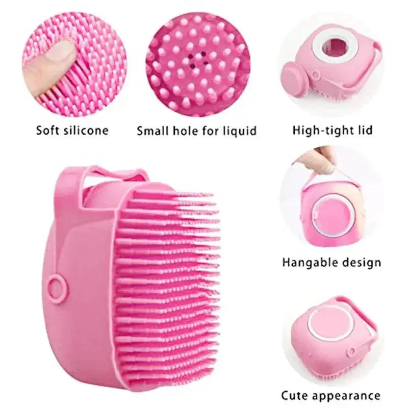 Pet Grooming Brush Gentle Massage Comb for Short Hair Pets