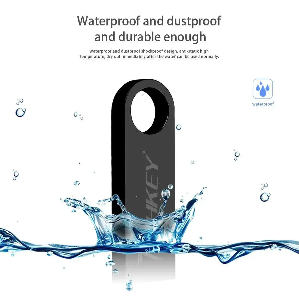 TechKey USB Flash Drive Stylish Waterproof Memory Stick - OurLum.com