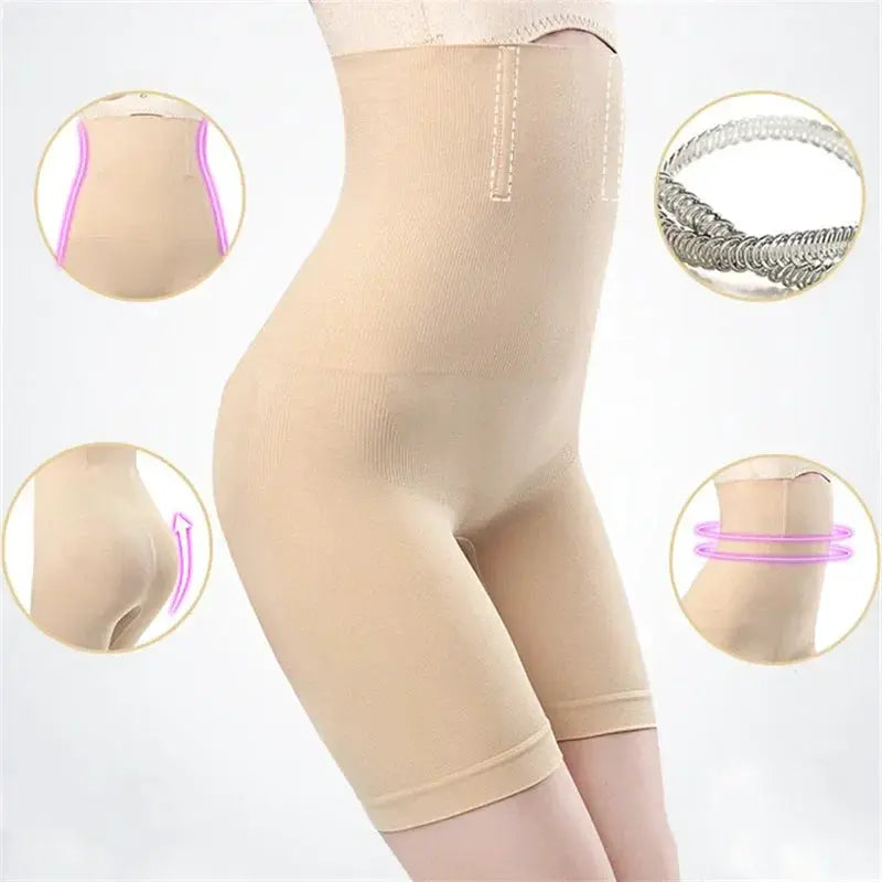 Plus Size High Waist Shaper Shorts For Slimming Comfort