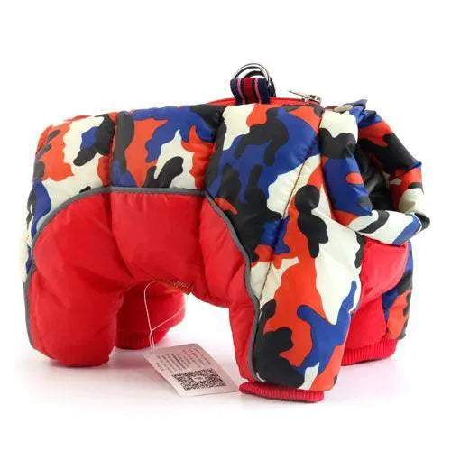 Reflective Winter Dog Clothes Costume for French Bulldog