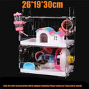 Acrylic Hamster Cage for Small Pets