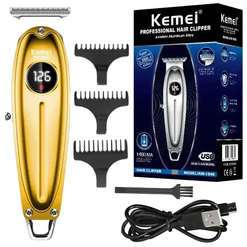 Cordless Hair Clipper for Men with LCD — product view 1
