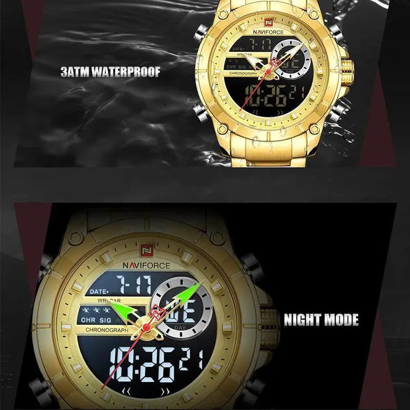 Naviforce Luxury Sports Watch Elegance For Active Men