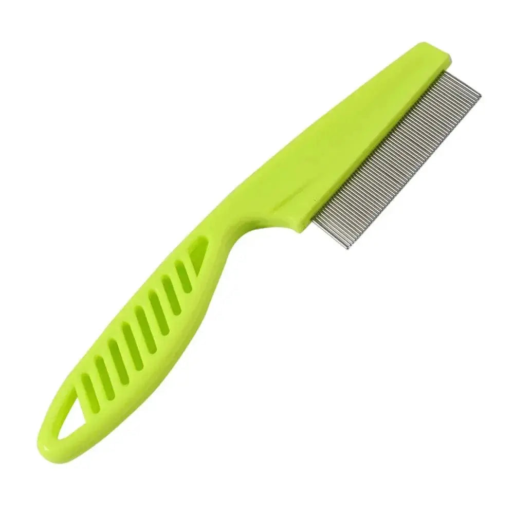 Stainless Steel Flea Comb for Cats and Dogs Grooming Tool