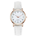 Watch Women Fashion Casual Leather Belt Quartz Clock
