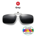 Polarized Clip-On Sunglasses for Men and Women UV400 Protection