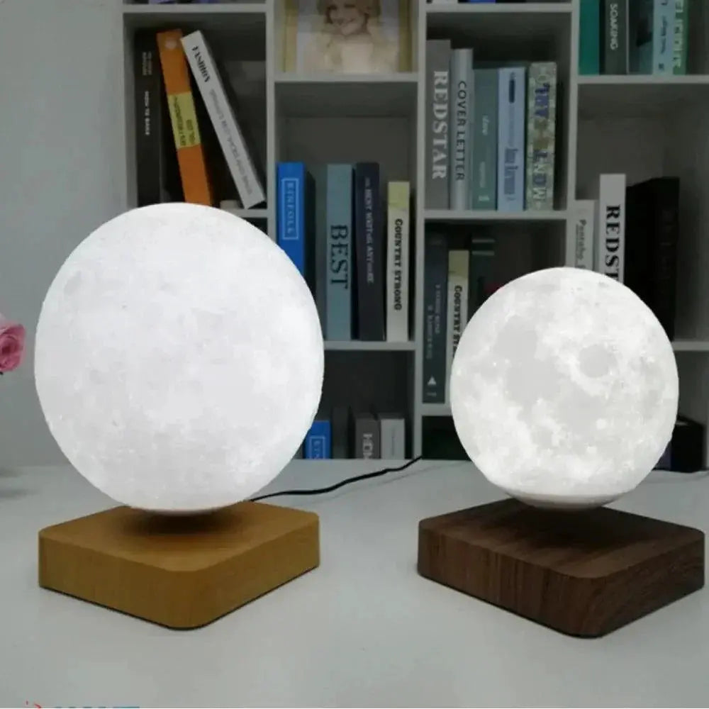 Magnetic Levitation 3D Moon Lamp LED Night Light Decor