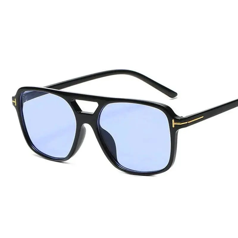 Retro Square Mirror Sunglasses For Women Candy Shades