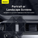 Compact Baseus Car Phone Holder for Secure Use Anywhere Vehicle Accessory