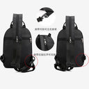 Men Small Backpack Rucksack Multi-Purpose Travel Daypack