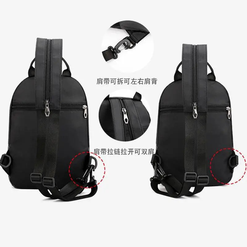 Men Small Backpack Rucksack Multi Purpose Travel Daypack