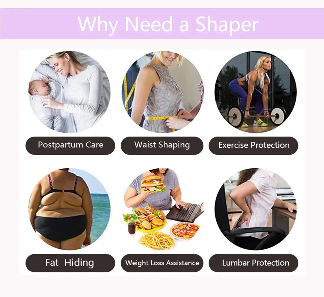 High Compression Body Shaper With Tummy Control Comfort - OurLum.com