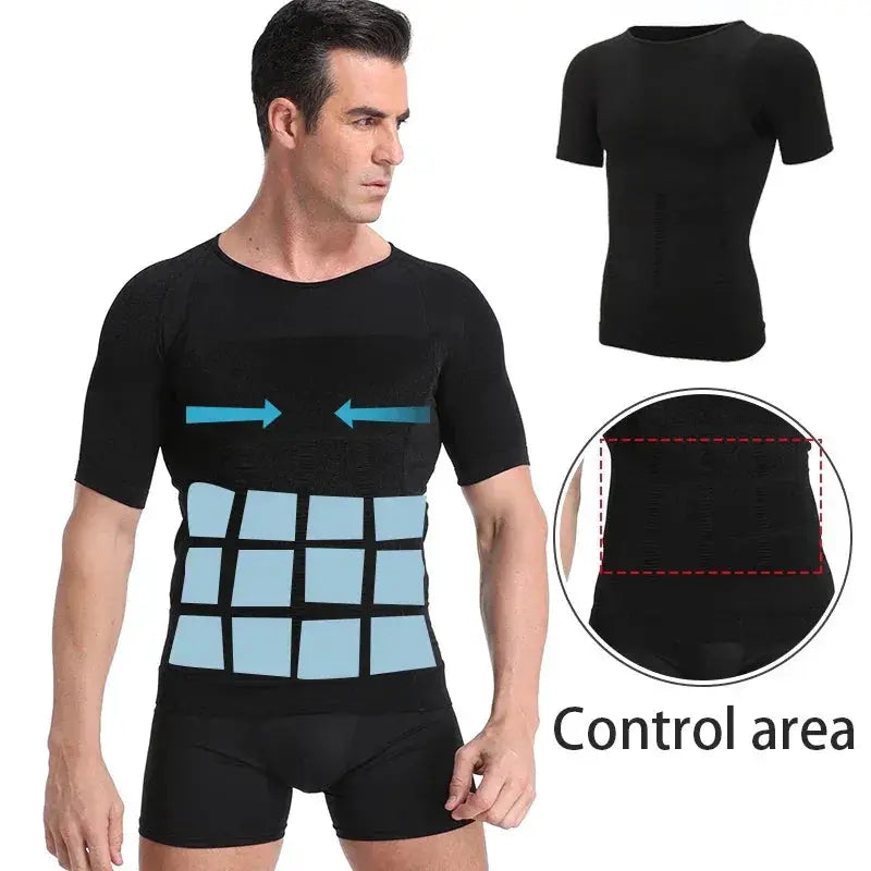 Men's Compression Posture Vest For Slimming Tummy Support