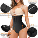 High Waist Tummy Control Thong Slimming Body Shaper Women