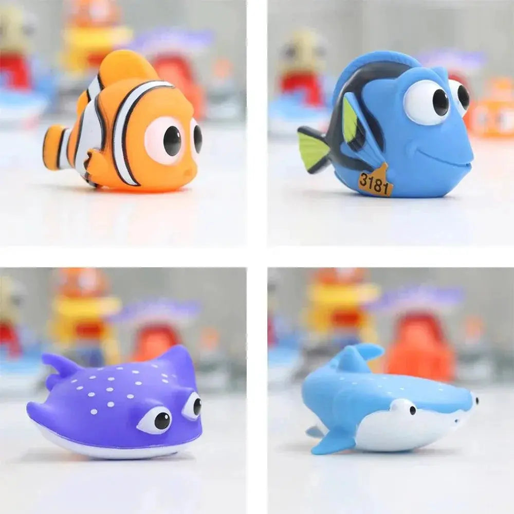 Finding Nemo Dory Bath Toys Interactive Rubber Animals