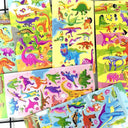 Durable 3D Bubble Stickers For Kids