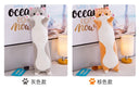 1pc 50-130CM Long Animal Cat Plush Toys Pillows for Comfort