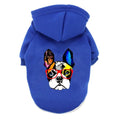 Winter Cotton Dog Hoodies for French Bulldogs - Warm & Stylish