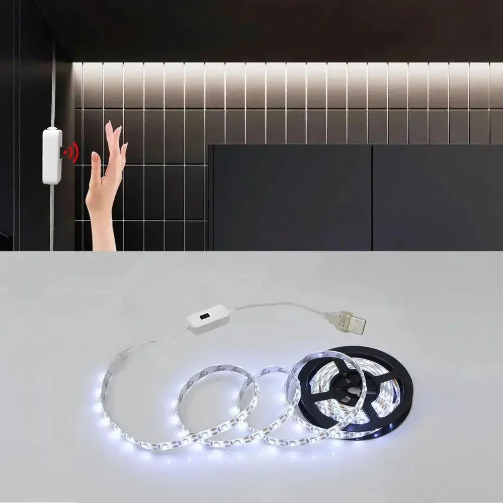 Hand Wave Motion Sensor LED Strip Light For Kitchen