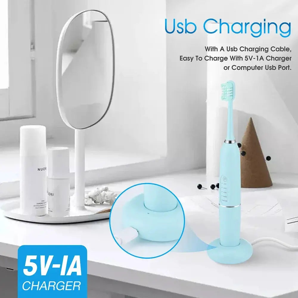 Electric Toothbrush Whitening IPX7 Waterproof Dental