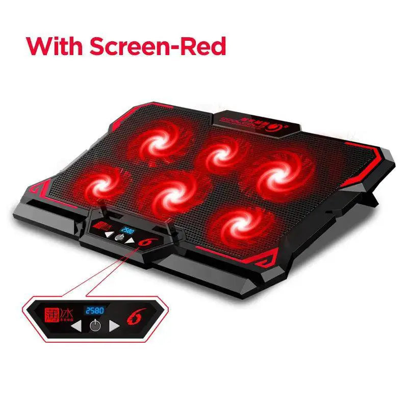 Coolcold Gaming Laptop Cooler For 17 Inch Notebooks