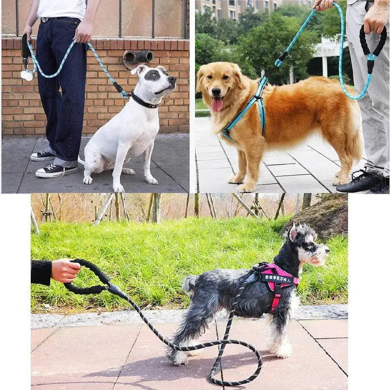 Reflective Strong Dog Leash for Golden Retrievers 6 Colors