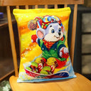 Cozy Snack Plush Pillow for Pet Lovers