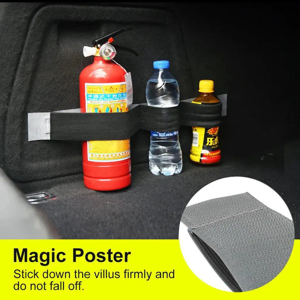 Car Trunk Organizer Belt Storage Bag For Better Organization