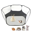 Transparent Hedgehog Cage Tent Portable Playpen Small Pets