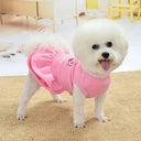 Cozy Smart Dog Dress for Holiday Photos