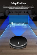 ABIR G20S Robot Vacuum Cleaner Map Memory 6000Pa Suction