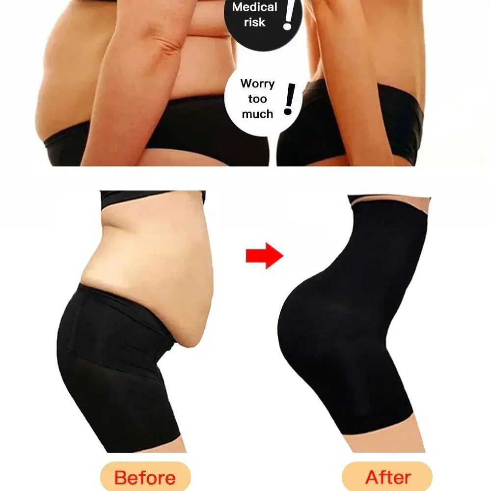 High Waist Tummy Control Shapewear For Women Seamless