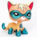 Rare LPS Cat Littlest Pet Shop Bobblehead Dog Cat Toys