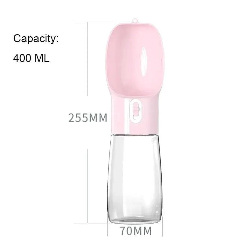 Portable Pet Water Bottle for Dogs and Cats Travel Hydration