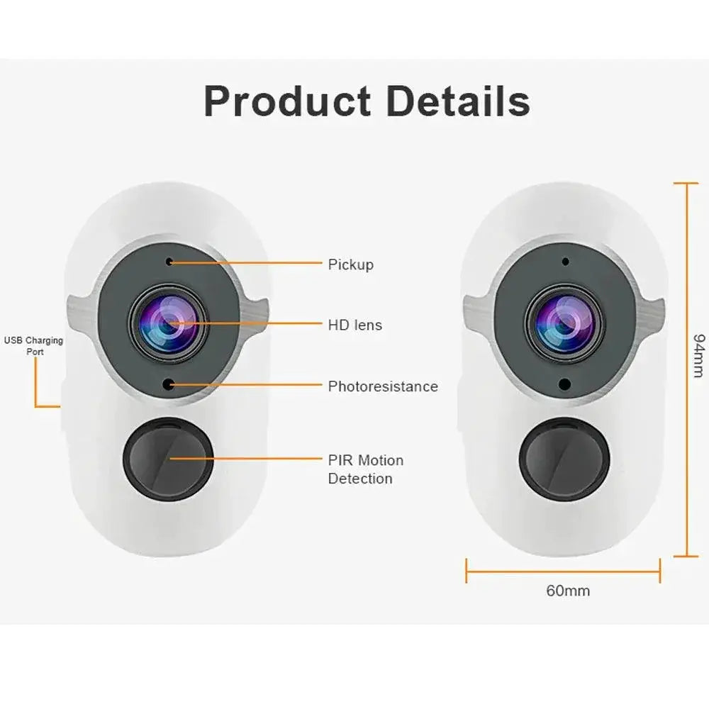 Tuya WiFi Camera Enhanced Home Security Night Vision